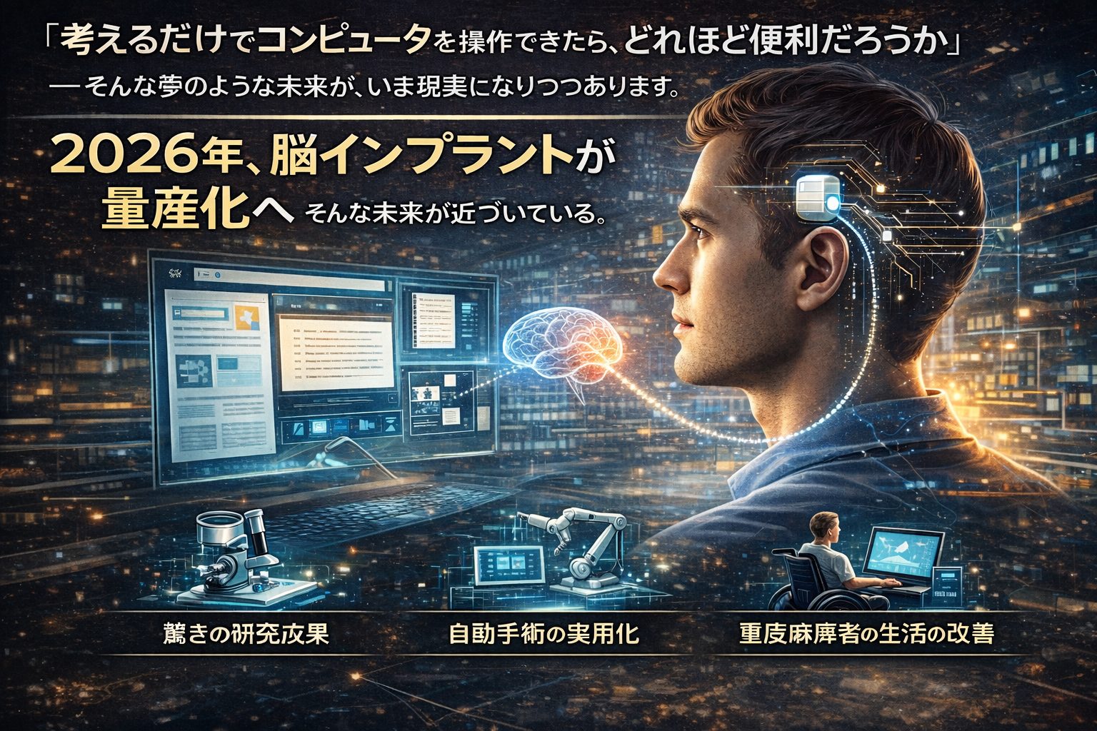 ニューラリンク2026年量産化へ - 12名の被験者が示す脳インプラントの現実